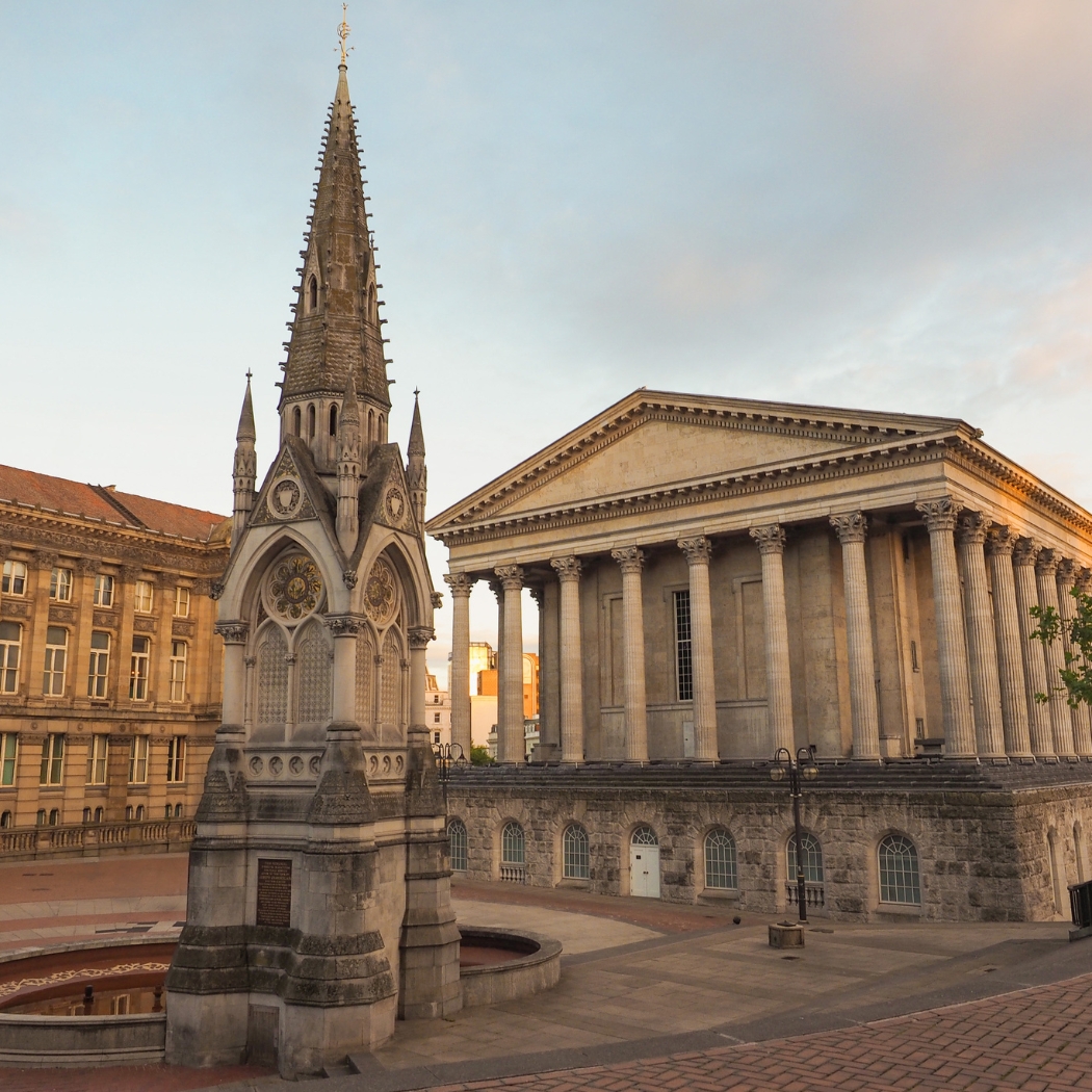 Chamberlain Square in Birmingham