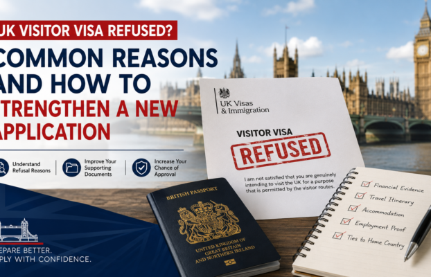 UK Visitor Visa Refused? Common Reasons and Reapplication Tips